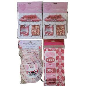 Valentines Day Treat Container Lot Cello Bags‎ Popper Trays Paper Sacks Bundle